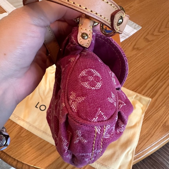 Louis Vuitton Pink Denim Pleaty - Picture 15 of 15